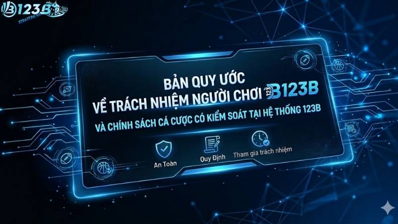 Bản quy ước về trách nhiệm người chơi và chính sách cá cược có kiểm soát tại hệ thống 123B
