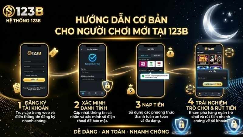 Hướng Dẫn Cơ Bản Cho Người Chơi Mới Tại 123B