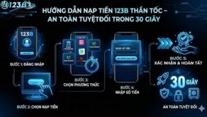 Hướng Dẫn Nạp Tiền 123B Thần Tốc – An Toàn Tuyệt Đối Trong 30 Giây
