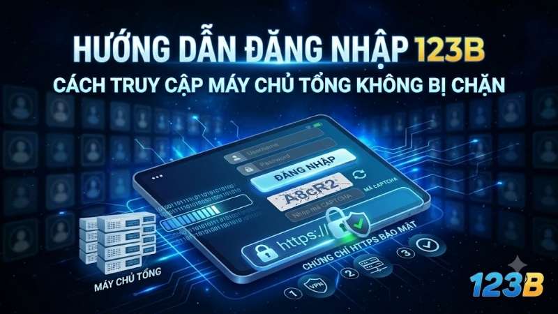 Giao diện biểu mẫu đăng nhập chuẩn hóa, khu vực nhập mã CAPTCHA và khóa chứng chỉ HTTPS bảo mật trên di động